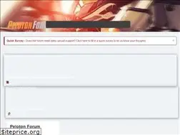 Sites similar to pelotonforum.com