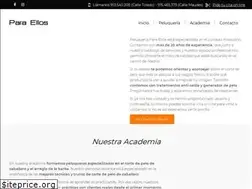 Sites similar to peluqueriaparaellos.com