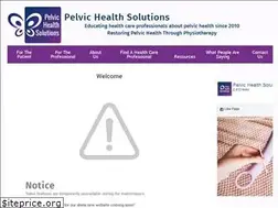Sites similar to pelvichealthsolutions.ca