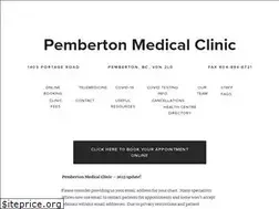Sites similar to pembertonmedicalclinic.ca