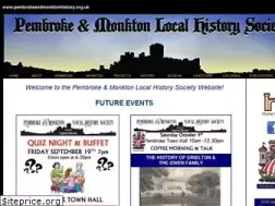 Sites similar to pembrokeandmonktonhistory.org.uk
