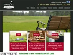 Sites similar to pembrokegolfclub.ca