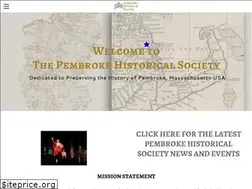 Sites similar to pembrokehistoricalsociety.org