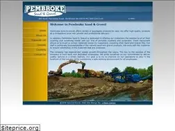 Sites similar to pembrokesandandgravel.com