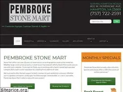 Sites similar to pembrokestonemart.com