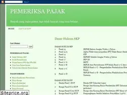 Sites similar to pemeriksapajak.blogspot.com