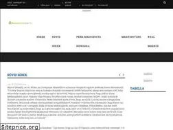 Sites similar to penamadridista.hu