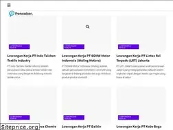 Sites similar to pencaker.id