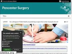 Sites similar to pencestersurgery.nhs.uk