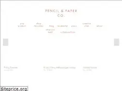 Sites similar to pencilandpaperco.com