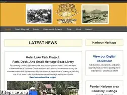 Sites similar to penderharbourheritage.ca