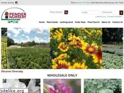 Sites similar to pendernursery.com