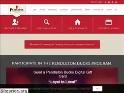 Sites similar to pendletonchamber.com