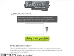 Sites similar to penduleouinon.com