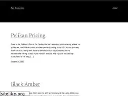 Sites similar to peneconomics.com