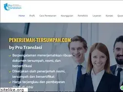 Sites similar to penerjemah-tersumpah.com