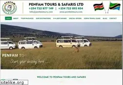 Sites similar to penfamtours.com