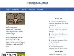 Sites similar to pengertianku.net