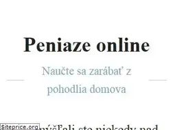 Sites similar to peniaze88.webnode.sk