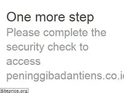 Sites similar to peninggibadantiens.co.id