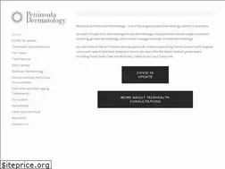 Sites similar to peninsuladermatology.com.au