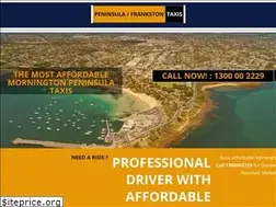 Sites similar to peninsulafrankstontaxis.com.au