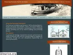 Sites similar to peninsulahistory.org