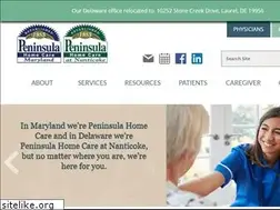 Sites similar to peninsulahomecare.com