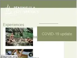 Sites similar to peninsulahotsprings.com