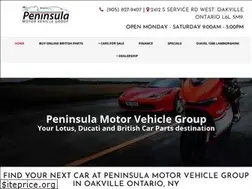 Sites similar to peninsulaimports.com