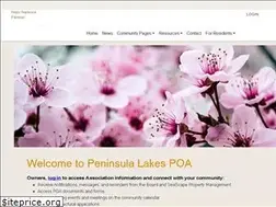 Sites similar to peninsulalakeshoa.org