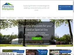 Sites similar to peninsulamarquees.co.uk