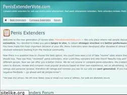 Sites similar to penisextendervote.com