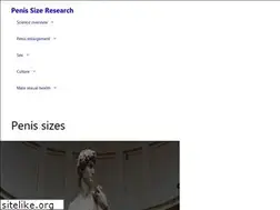 Sites similar to penissizes.org