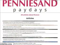 Sites similar to penniesandpaydays.com