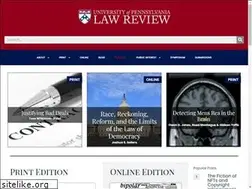 Sites similar to pennlawreview.com