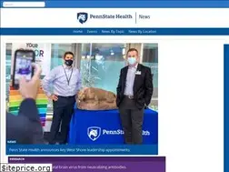 Sites similar to pennstatehealthnews.org