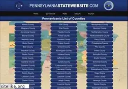 Sites similar to pennsylvaniastatewebsite.com