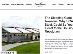 Sites similar to pennystocks.news