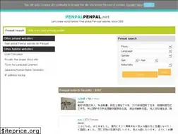 Sites similar to penpalpenpal.net