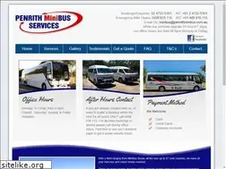 Sites similar to penrithminibus.com.au