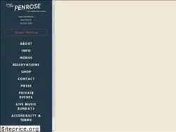 Sites similar to penrosebar.com