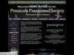 Sites similar to pensacolaparanormalsociety.com