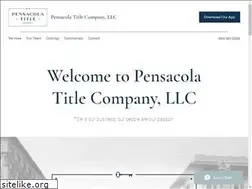 Sites similar to pensacolatitle.com