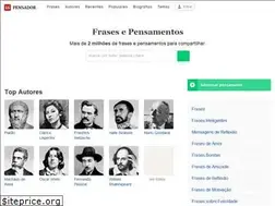 Sites similar to pensador.info