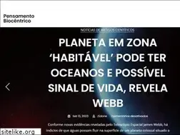 Sites similar to pensamentobiocentrico.com.br