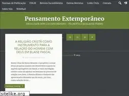 Sites similar to pensamentoextemporaneo.com.br