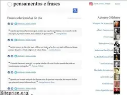 Sites similar to pensamentosefrases.com.br