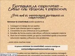 Sites similar to pensamientocreativo.org