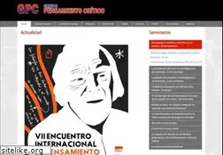 Sites similar to pensamientocritico.info